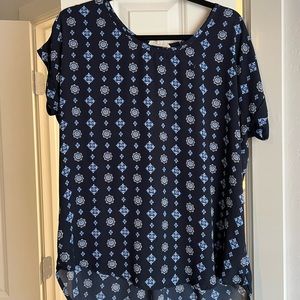 Short sleeve blouse